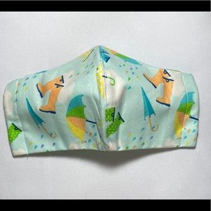 Rain handmade facemask for kids